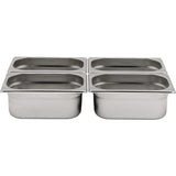 Tava Hendi Gastronorm GN 1/4 150 mm 4.1 lt - gama Profi Line, otel inoxidabil