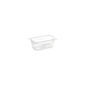 Tava Gastronorm GN 1/3, 325x176x(H)65 mm, 2.5 lt, cu marcaj HACCP, polipropilena, Hendi