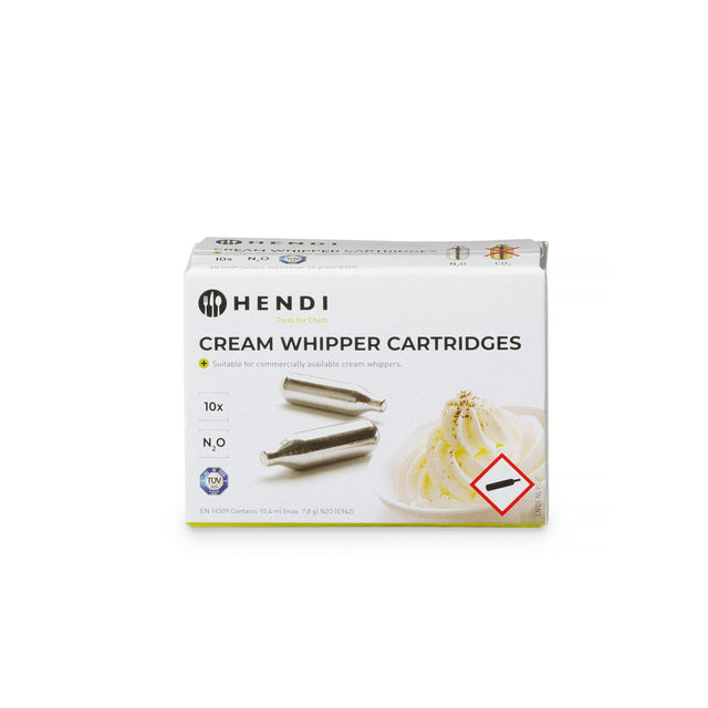 Cartuse Hendi, pentru aparat frisca, 10 buc/cutie