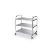 Carucior Hendi inox pentru 3 tavi, 905x585x(H)945mm