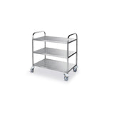 Carucior Hendi inox pentru 3 tavi, 905x585x(H)945mm