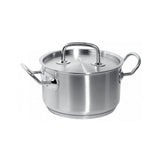 Oala cu capac, capacitate 3,5 Lit, 20 cm diametru x11,5 cm inaltime, Hendi Kitchen Line, din inox de cea mai buna calitate 18/0, grosime 0.7 mm, potrivita si pentru uz profesional