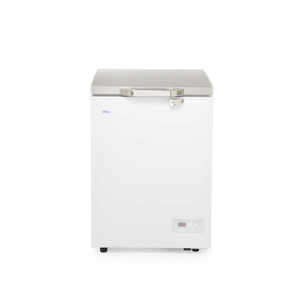 Lada frigorifica profesionala 93 L, interval racire -26 / -18 C, ARKTIC by Hendi, 65 W, corp aluminiu cu izolatie spuma de 70 mm, clasa energetica F, 574x608x845 mm, Clasa energetica F