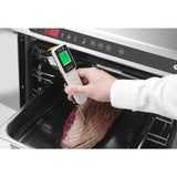 Termometru de bucatarie profesional cu infrarosu si sonda Hendi, gradatie de la -60 pana la 350 C, 39x53x(h)158 mm