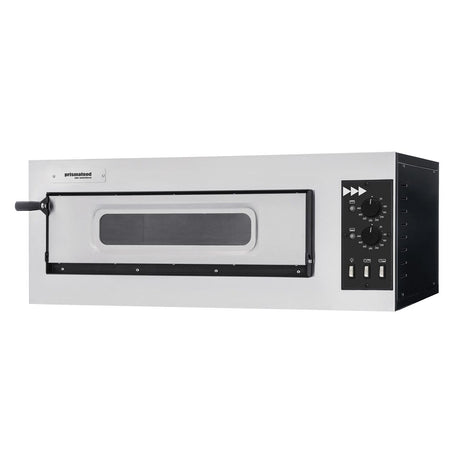 Cuptor pizza basic 1/50 vetro, Prismafood, 400V/4000W, 915x621x(H)357mm
