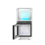 Frigider pentru lapte cu incalzitor de pahare, Hendi, 3,5L, 220-240V/168W, 313x442x(H)613 mm