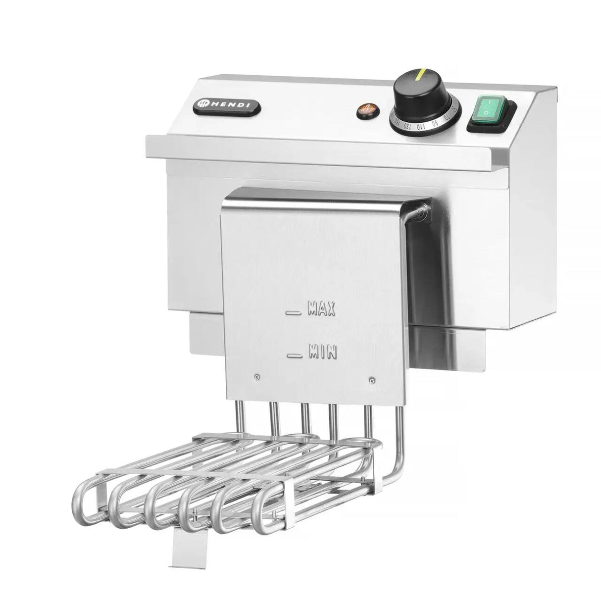 Friteuza electrica cu scurgere 10L Goliath Hendi, 10Kw, 400v, 299x584x(H)375mm
