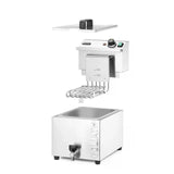 Friteuza electrica cu scurgere 10L Goliath Hendi, 10Kw, 400v, 299x584x(H)375mm
