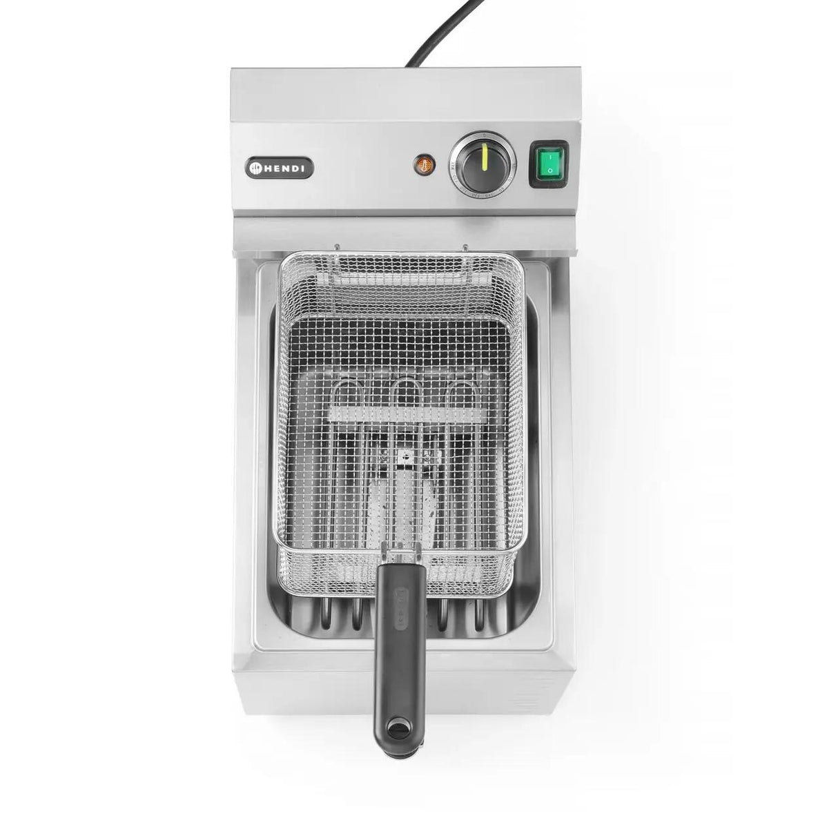 Friteuza electrica cu scurgere 10L Goliath Hendi, 10Kw, 400v, 299x584x(H)375mm
