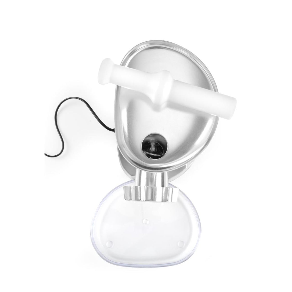Masina de tocat carne, 2 discuri taiere incluse 4 si 7 mm, 3 accesorii umplere carnati 12, 15, 20 mm, Hendi 198, corp aluminiu, palnie fonta, 400W