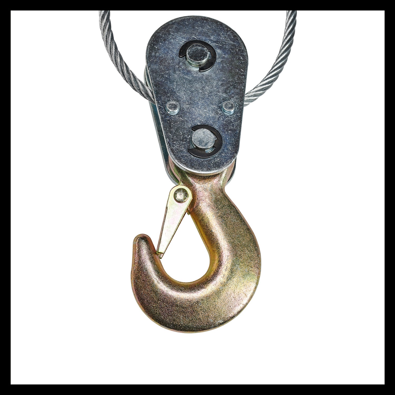 Troliu manual cu parghie Einhell TC-LW 2000, cablu de 3,3 metri fara rasucire, sarcina utila maxima cu rola de ghidare de 2000 kg, inclusiv o rola de ghidare cu carlig de sarcina si zavor de retinere