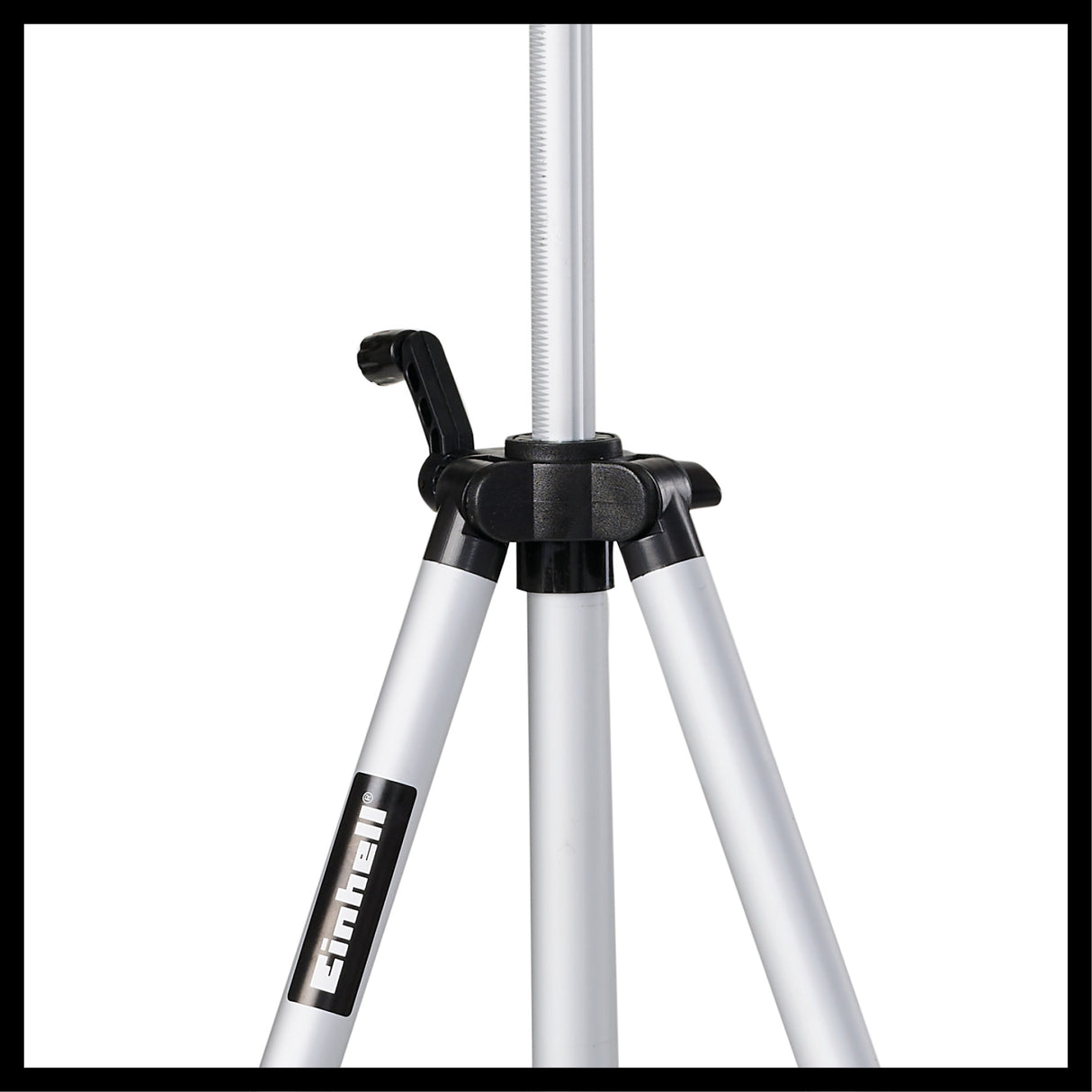 Trepied Einhell Original pentru dispozitive de masurare laser (accesorii pentru dispozitive de masurare, inaltime reglabila 37 cm – 110 cm, inaltime de transport 37 cm in husa, filet de 1/4")