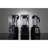 Blender cu capac amortizare zgomot, 1680W, cana 2,5 lt policarbonat, pana la 24800 rpm, Hendi, 252x258x(H)547 mm, potrivit si pentru uz profesional
