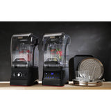 Blender cu capac amortizare zgomot, 1680W, cana 2,5 lt policarbonat, pana la 24800 rpm, Hendi, 252x258x(H)547 mm, potrivit si pentru uz profesional