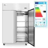 Frigider cu doua usi Profi Line 1300 L,Hendi, 1314x805x(H)2065 mm, 230v