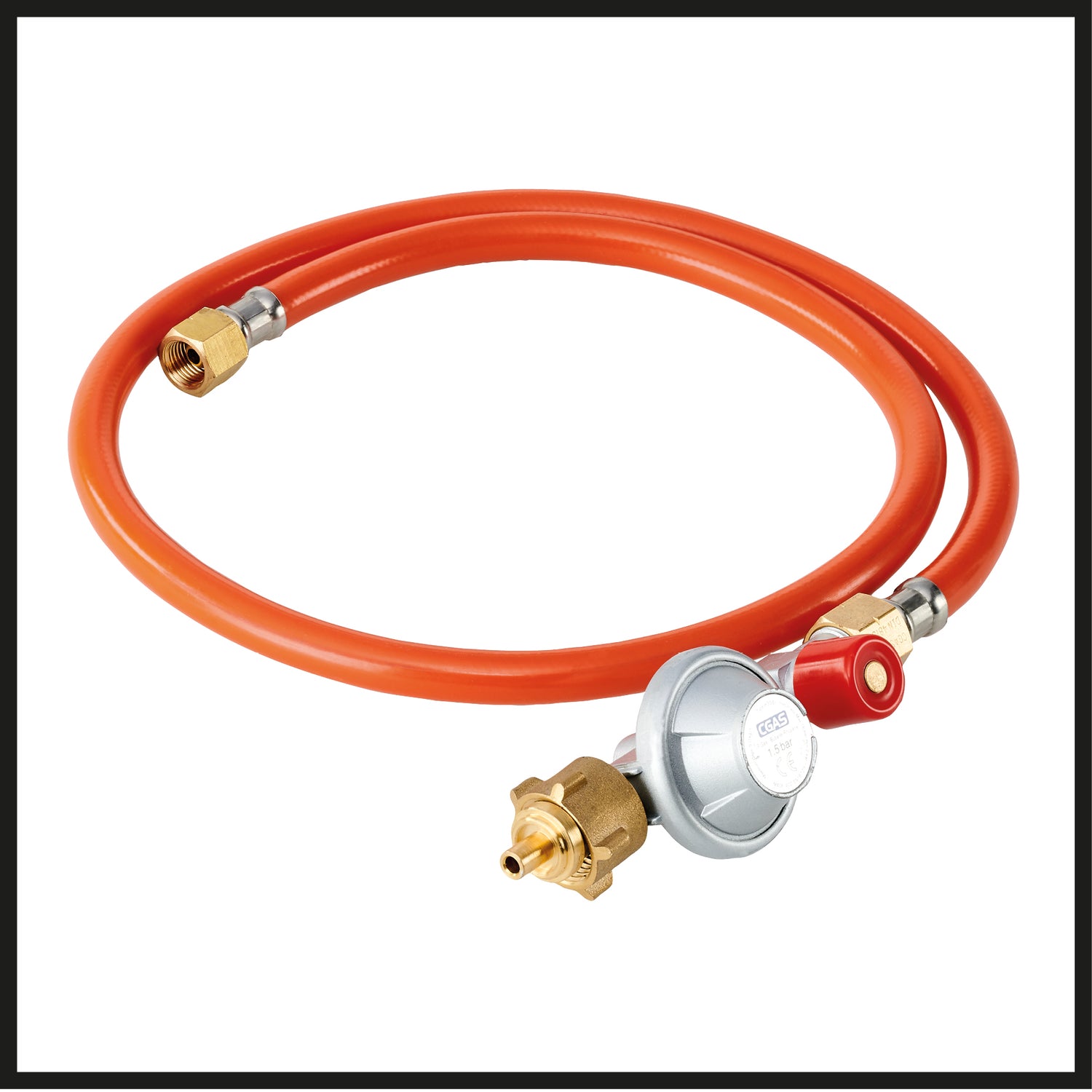 Aeroterma de aer cald pe acumulator Einhell GE-HG 18/370 Niro Li-Solo PXC (Li-ion, 37 kW, carcasa din tabla de otel inoxidabil, aprindere piezo, electrovalva, fara acumulator sau incarcator