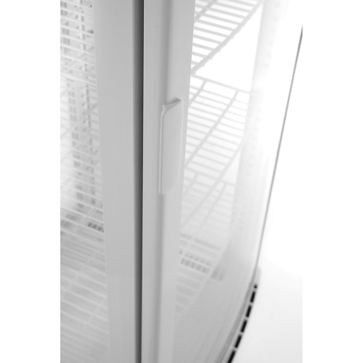 Vitrina frigorifica prezentare, alba,270lt, 556x526x(H)1913mm,230v 290w.