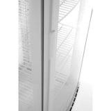 Vitrina frigorifica prezentare, alba,270lt, 556x526x(H)1913mm,230v 290w.