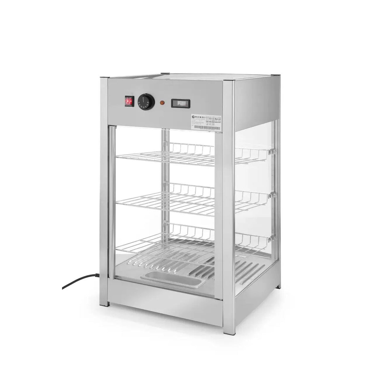 Vitrina calda, 97 lt, ARKTIC by Hendi, interval temperatura 30-90 gr C, 800W, 60x467x(Î)785