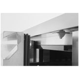 Masa frigorifica cu 4 sertare si unitate laterala, Arktic, Profi Line, 230V/250W, 1360x700x(H)858mm