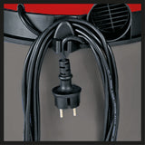 Einhell TC-VC 1815 száraz/nedves porszívó 1250 W, 180 mbar, robusztus 15 literes műanyag tartály, lefújó csatlakozó, 4 kerék, tartozéktartó, szívótömlővel, fúvókákkal és szűrőkkel együtt