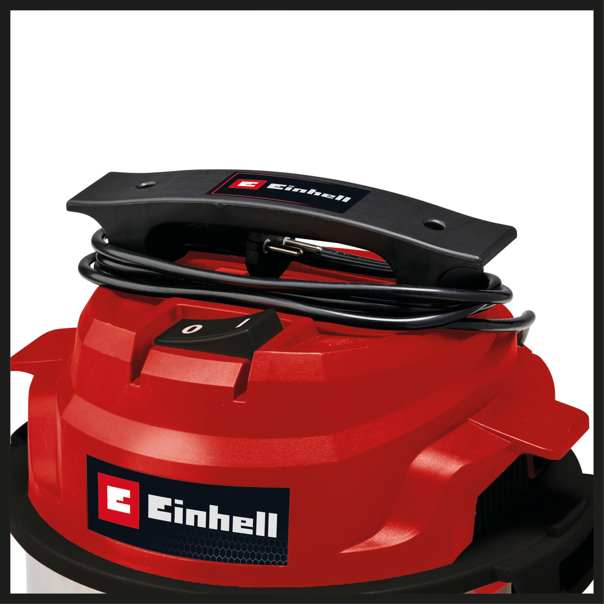 Einhell TC-VC 1812 S száraz/nedves porszívó (1250 lóerő, 36 mm-es tömlőrendszer, 12 literes rozsdamentes acél tartály, habszűrő, meghosszabbított fúvókák)
