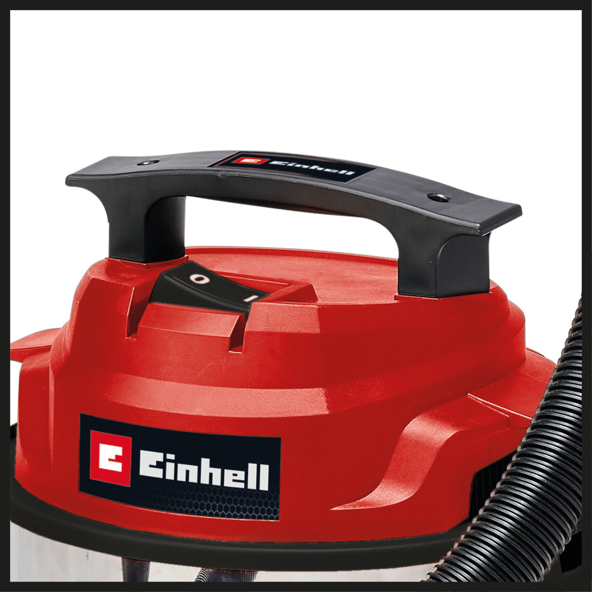 Einhell TC-VC 1812 S száraz/nedves porszívó (1250 lóerő, 36 mm-es tömlőrendszer, 12 literes rozsdamentes acél tartály, habszűrő, meghosszabbított fúvókák)