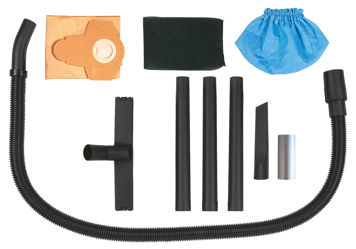 Aspirator umed/uscat Einhell TC-VC 1815 S, 1.250 W, recipient din otel inoxidabil de 15 litri, sistem de furtun de 36 mm, suport pentru accesorii, duza de aspirare cu insertie combinata