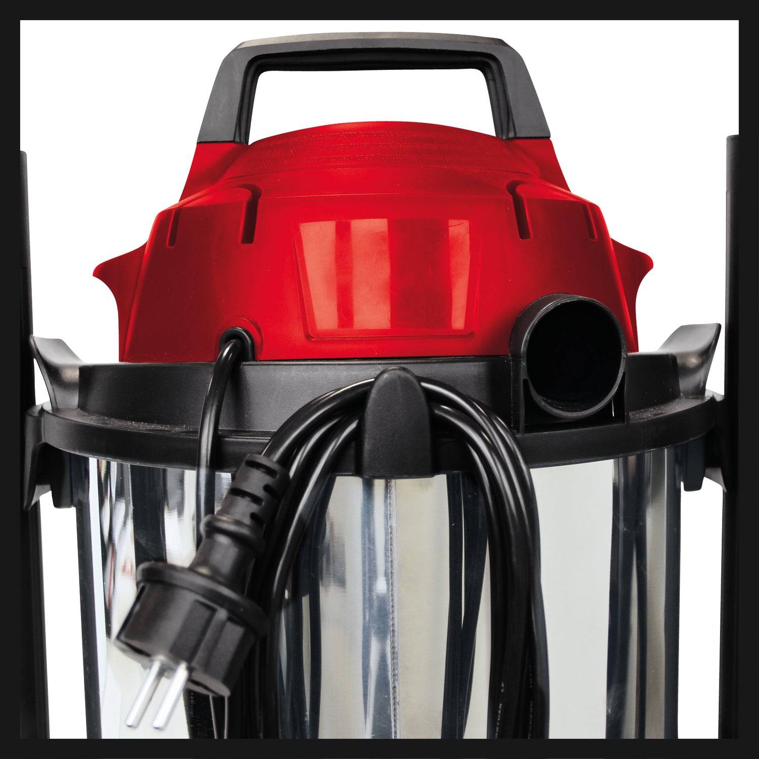 Aspirator umed/uscat Einhell TC-VC 1815 S, 1.250 W, recipient din otel inoxidabil de 15 litri, sistem de furtun de 36 mm, suport pentru accesorii, duza de aspirare cu insertie combinata
