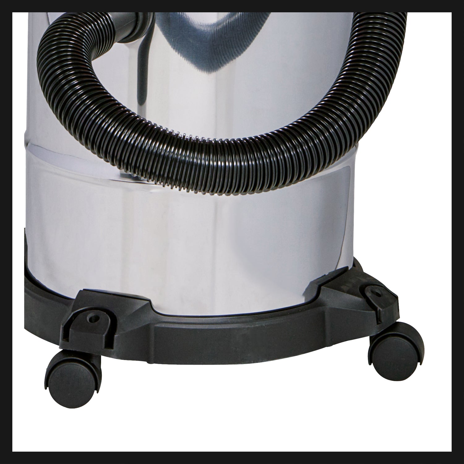 Aspirator umed/uscat Einhell TC-VC 1815 S, 1.250 W, recipient din otel inoxidabil de 15 litri, sistem de furtun de 36 mm, suport pentru accesorii, duza de aspirare cu insertie combinata