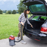 Aspirator umed/uscat pe acumulator Einhell TC-VC 18/15 Li-Solo Power X-Change (18 V, recipient 15 l, 4 role, suport pentru accesorii, incl. diverse filtre, fara acumulator