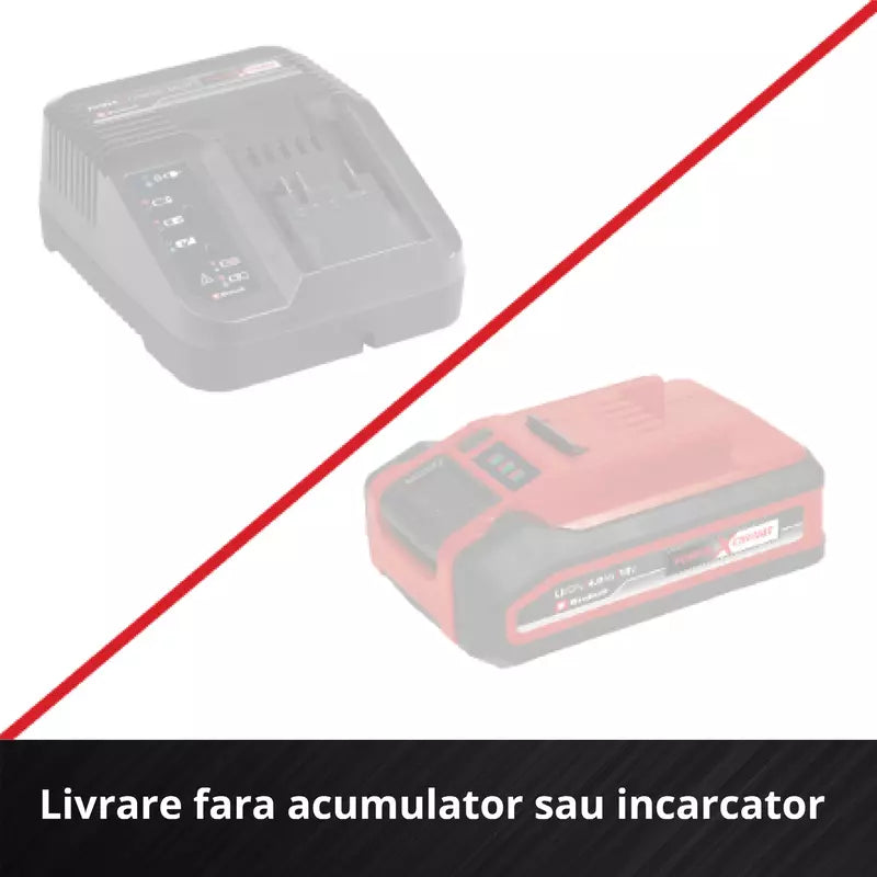 Aspirator vertical fara fir Einhell TE-SV 18/270 Li BL-Solo PXC,18 V, Brushless, 270 mbar, fara sac, 3 moduri de putere, sistem de filtrare in 3 etape, incl. accesorii, fara baterie - imagine 6