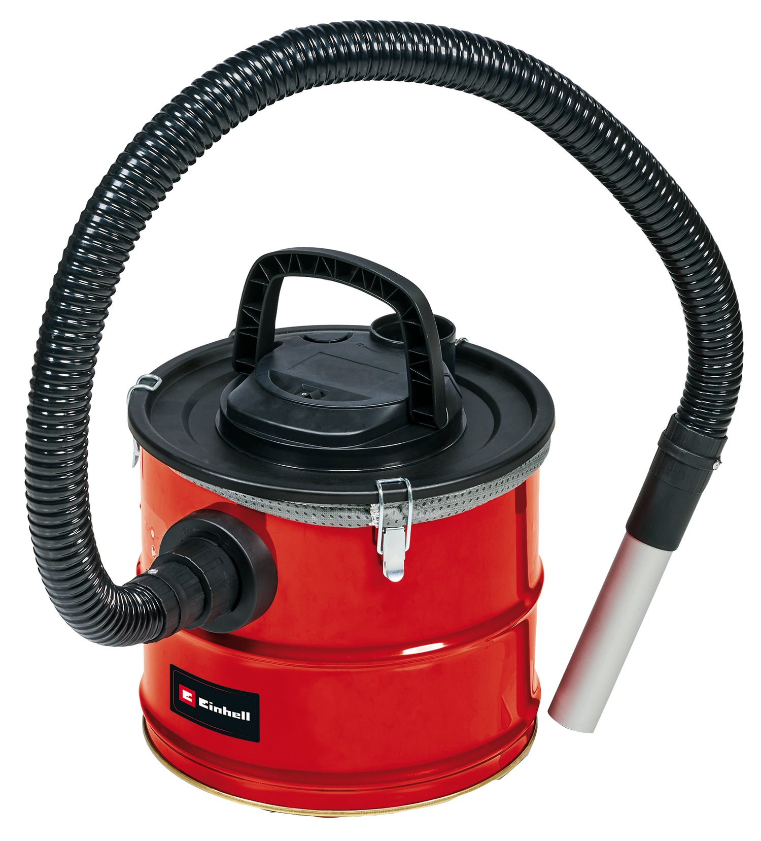 Aspirator de cenusa Einhell TC-AV 1718 D, 1.200 W, putere de aspirare 170 mbar, cuva de colectare din otel cu inchidere rapida de 18 l, prefiltru pentru praf fin, cartus filtrant