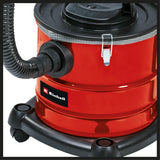 Aspirator de cenusa Einhell TC-AV 1720 DW, 1250 W, putere de aspirare 175 mbar, incl. prefiltru pentru praf fin, recipient de colectare de 20 l, furtun de aspirare si teava de aspirare din aluminiu