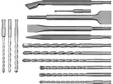 SET BURGHIE SI VOREL 23586 DALTI SDS PLUS, 14 BUC