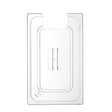 Capac cu orificiu pentru sous vide stick, Hendi, GN 1/1, Transparent, 530x325mm