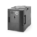 Cutie termoizolat Amer Box cu funcție de încălzire Hendi, catering 477x680x(H)620 mm