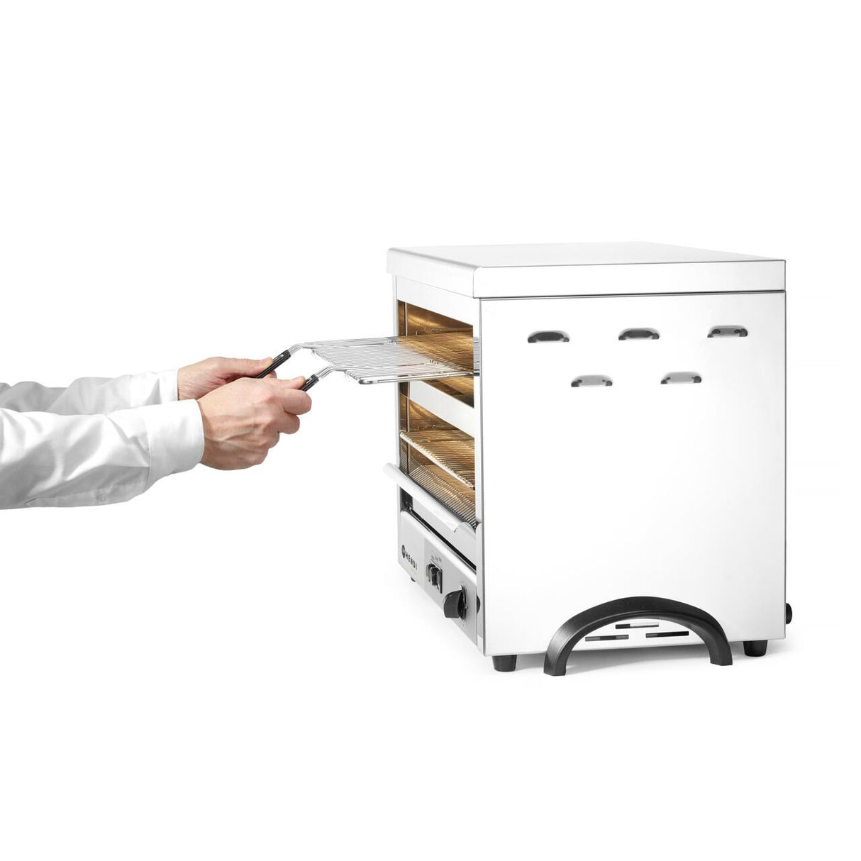 Salamandra quart  GN 1/1 Hendi ,dimensiuni 685x396x(H)452mm; 4500w, 400v;