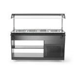 Carucior refrigerat GN1/1 pentru bufet Arktic, capacitate 1490L, 170w, 1490x765x(H)1370mm
