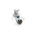 Carucior de servire cu 4 rafturi , din otel inoxidabil, cu 4 roti pivotante(2 roti cu frana), 910×590×(H)1260mm