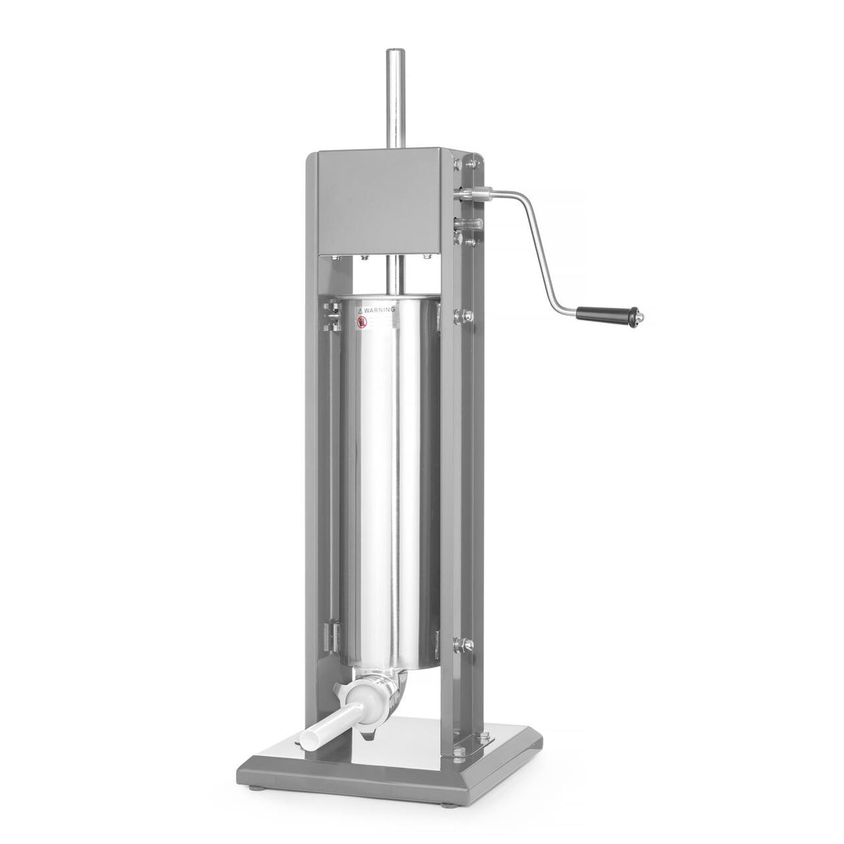 Aparat profesional pentru umplut carnati, HENDI Smart, 7 lt, sistem umplere cu 2 viteze, inclus set 3 palnii, 30x34x(H)83 cm
