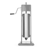 Aparat profesional pentru umplut carnati, HENDI Smart, 7 lt, sistem umplere cu 2 viteze, inclus set 3 palnii, 30x34x(H)83 cm