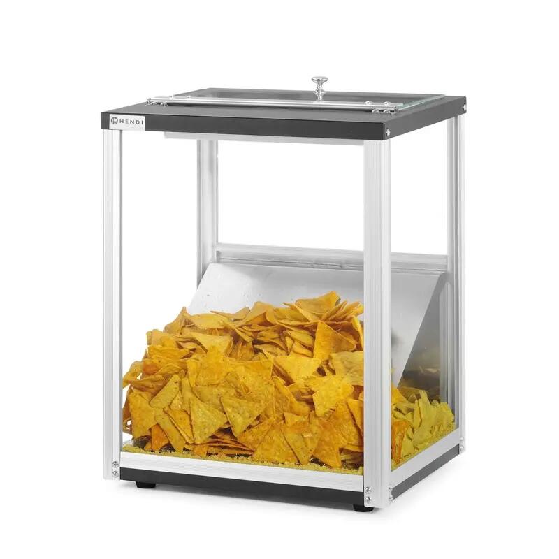 Incalzitor pentru nachos Hendi ,Black Edition,300W, 320x390x(H)510mm