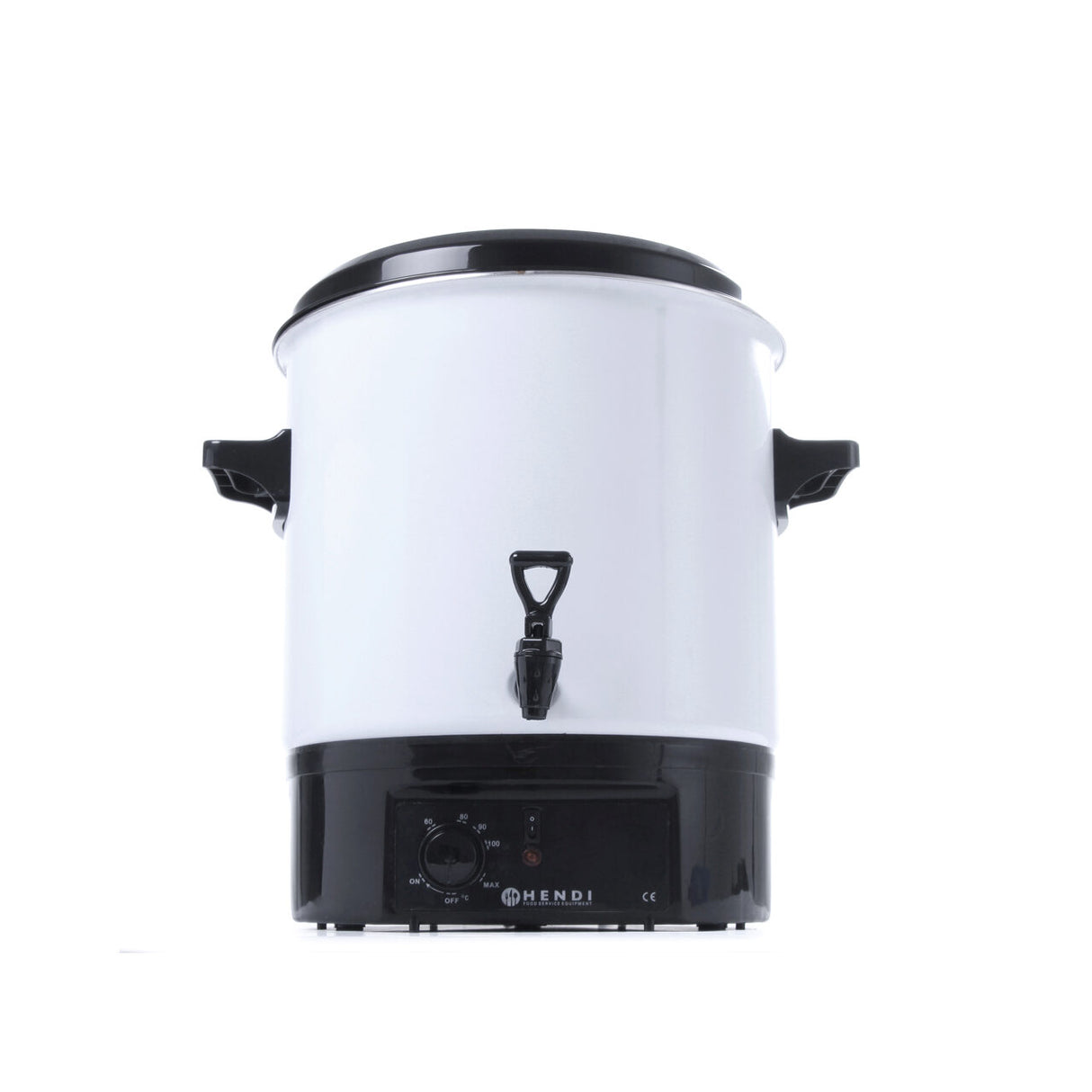 Boiler pentru bauturi fierbinti 27 lt, corp emailat, termostat 0-90 gr C, 1800W, Hendi, 460x480x349mm