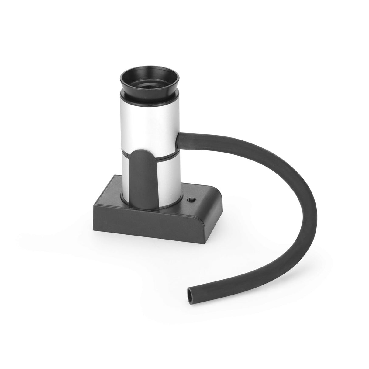 Infuzor de fum Hendi, camera detasabila, filtru integrat, furtun flexibil de cauciuc (30 cm), Aluminiu, 90x54x122 mm