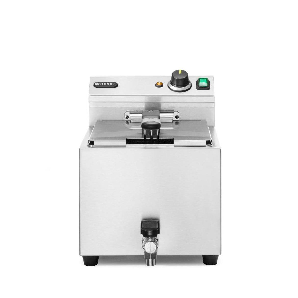 Friteuza XL, Profi Line cu robinet de scurgere, 10L, 400V / 6600W, 302x687x(H)375 mm
