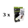 3 x Set 2 role pungi vacuum gofrate 28 cm x 6 metri, Hendi