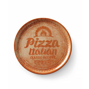 Farfurie pizza rosu caramida 330 mm