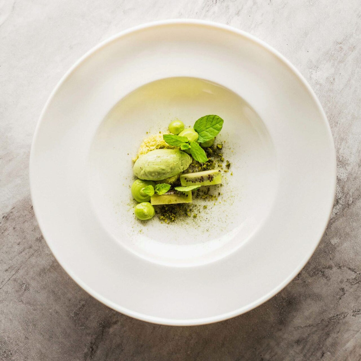 Farfurie adanca Fine Dine , Crema, 230 mm