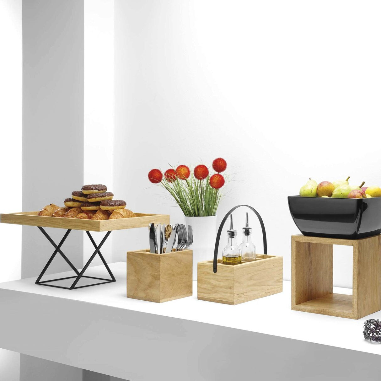Suport pentru dispenser suc Medeira Black ,  Fine Dine